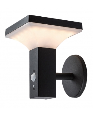 77044 Geleen, външен соларен аплик, LED4W, H18cm Фасадно LED осветление