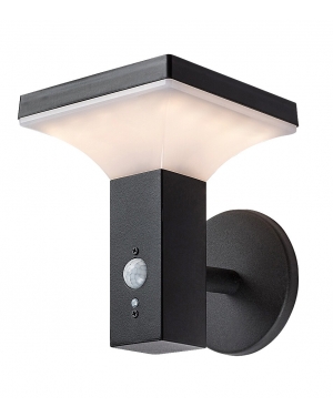 77044 Geleen, външен соларен аплик, LED4W, H18cm Фасадно LED осветление
