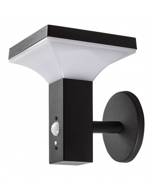 77044 Geleen, външен соларен аплик, LED4W, H18cm Фасадно LED осветление