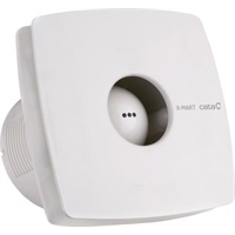 Вентилатор X-MART12 ф120мм, цвят Бял, 190м3/ч, 20W, 40dB комплект с клапа Вентилатори за баня