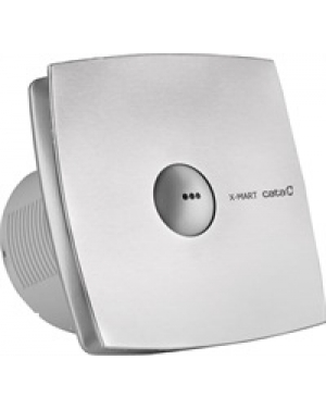 Вентилатор X-MART12 MATIC ф120мм, цвят Инокс, 190м3/ч, 20W, 40dB с автоматина клапа CATA Вентилатори за баня