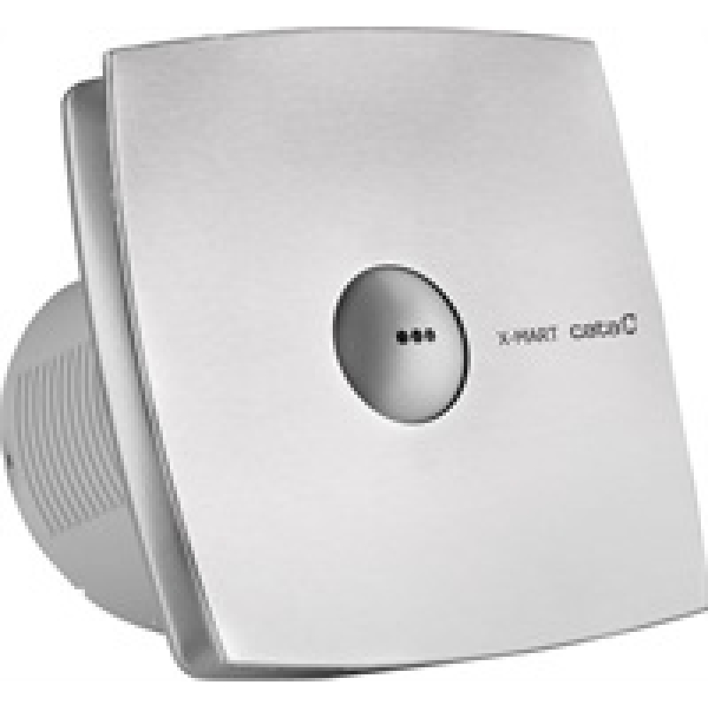 Вентилатор X-MART12 MATIC ф120мм, цвят Инокс, 190м3/ч, 20W, 40dB с автоматина клапа CATA Вентилатори за баня