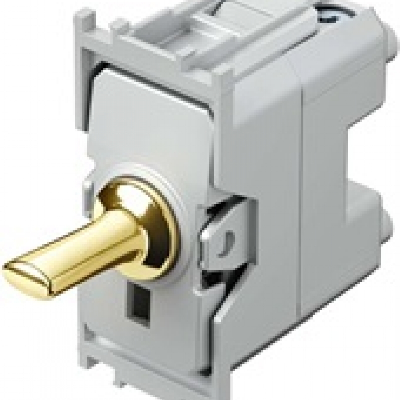Кръстат ключ 16A, цвят Злато, Edge TEM TEM MODUL Edge
