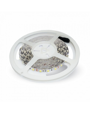 LS 5050 60 LED 3000K NON WATER PROOF WHITE PCB 12V LED ленти
