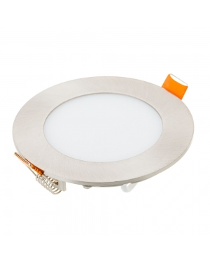 24W LED Панел Сатен Никел Кръг 6000K LED панели за скрит монтаж