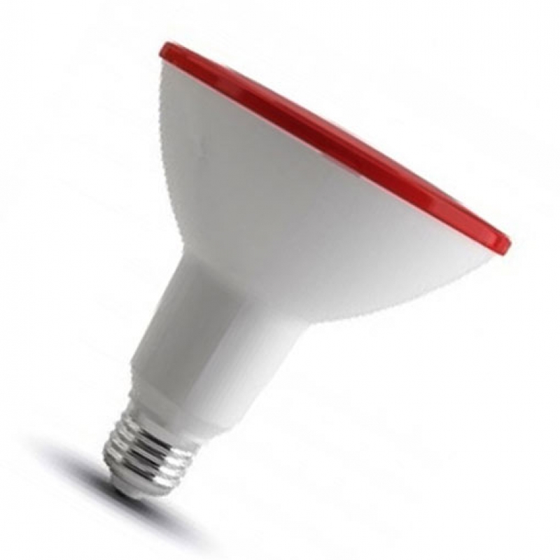 LED Крушка - 15W PAR38 E27 IP65 Червен LED крушки Е27