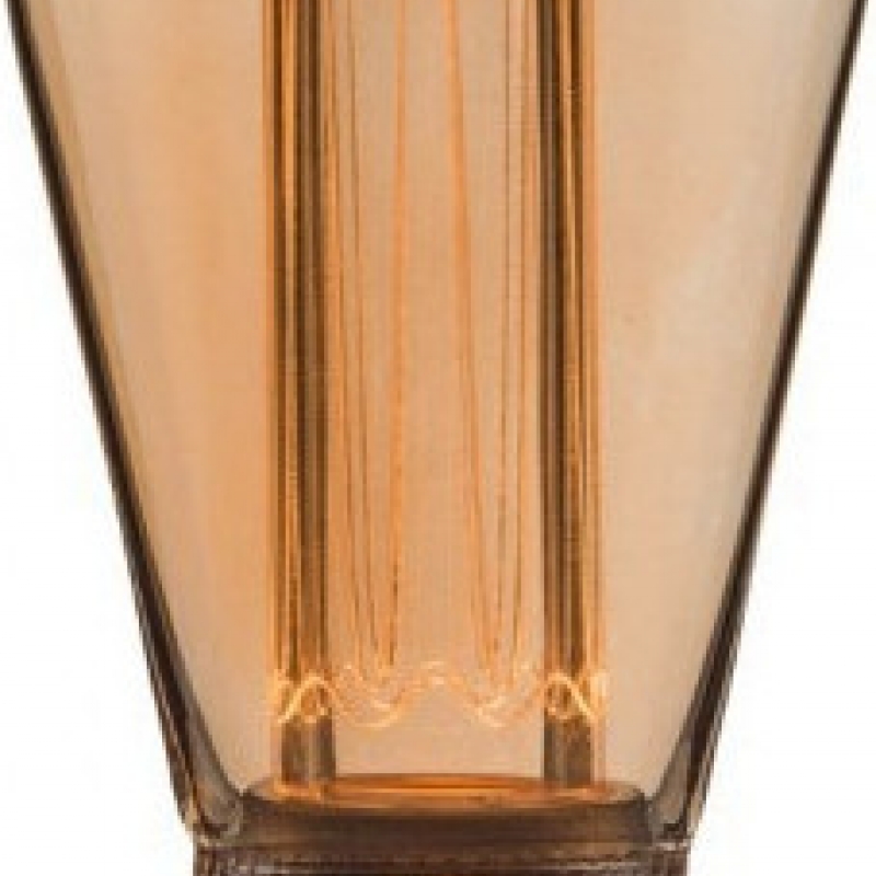 LED Крушка - 4W Арт Filament Кендъл E27 ST64 Amber Glass 1800K±200K LED крушки Е27