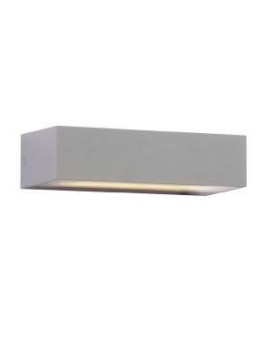 9W Фасаден Аплик 2 Посоки Сив 3000К IP65 Фасадно LED осветление