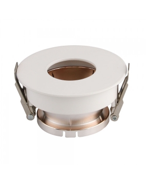 GU10 Отливка Кръг Бяло+Розово Златоно VT-873 Декоративни LED луни