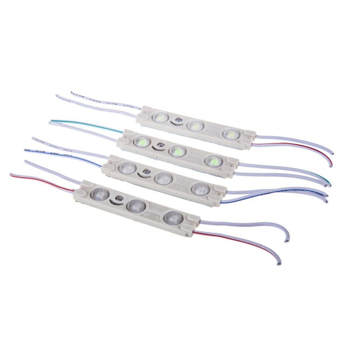 5123 LED Модул 3LED SMD2835 Green IP67 V-TAC - LED модули EuroLED