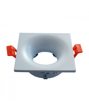 GU10 Отливка Квадрат Бяла Декоративни LED луни
