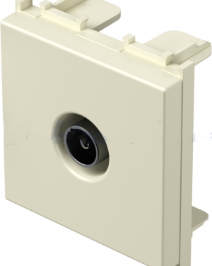 TV розетка 2M 0dB TEM MODUL Крем TEM MODUL механизми