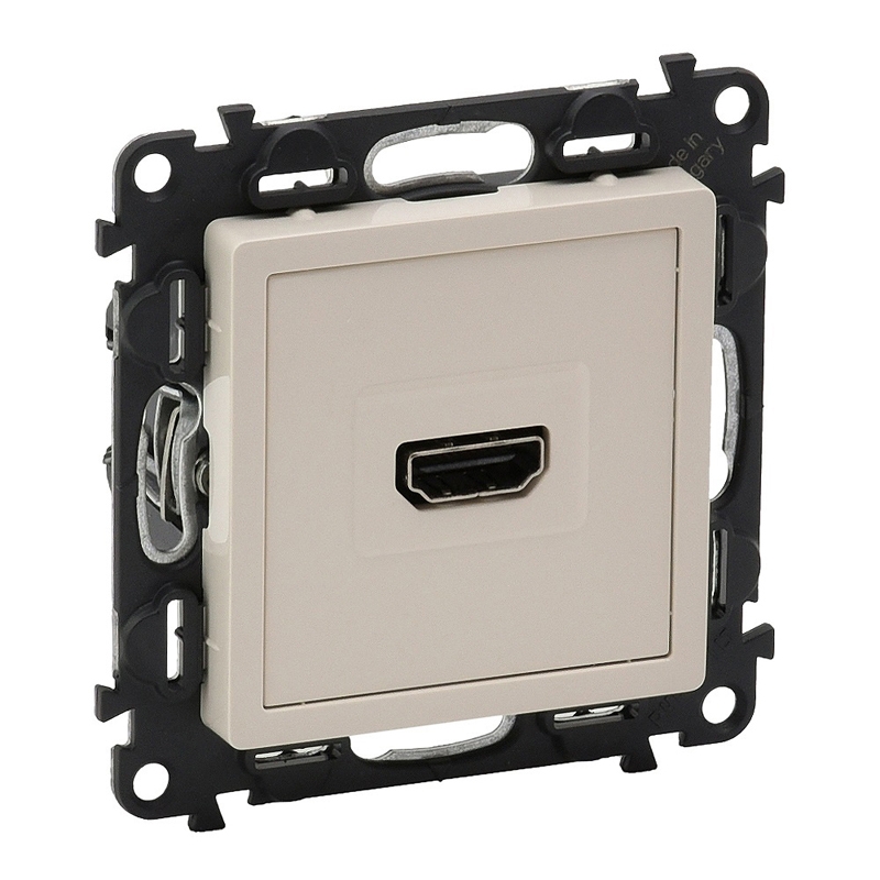 Розетка HDMI (с винтове) Valena Life Крем Valena Life Legrand контакти и ключове