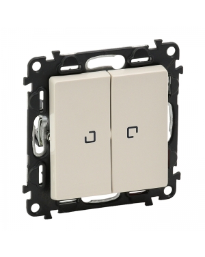 Сериен ключ с подсветка LED 0.15mA Valena Life Крем Valena Life Legrand контакти и ключове