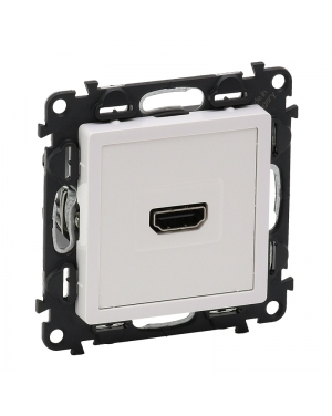 Розетка HDMI (с винтове) Valena Life Бял Valena Life Legrand контакти и ключове