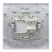 Компютърна розетка RJ45 сat6 UTP, бял ASFORA контакти и ключове