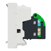 Розетка RJ45, кат. 5 STP, 2 модула NEW UNICA контакти и ключове