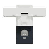 Розетка RJ45, кат. 5 STP, 2 модула NEW UNICA контакти и ключове