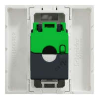 Розетка RJ45, кат. 5 STP, 2 модула NEW UNICA контакти и ключове