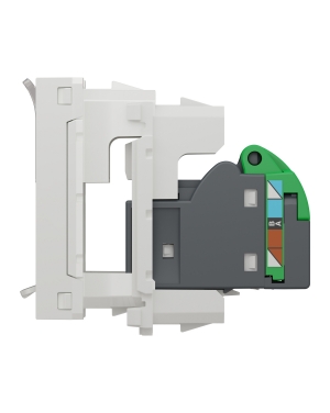 Розетка RJ45, кат. 6A FTP, 1 модул NEW UNICA контакти и ключове