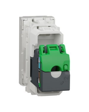 Розетка RJ45, кат. 6A FTP, 1 модул NEW UNICA контакти и ключове