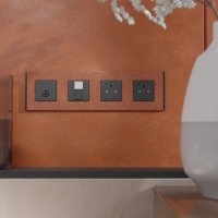 Четворна рамка New Unica Deco, теракота Четворна рамка New Unica Deco, теракота NEW UNICA контакти и ключове