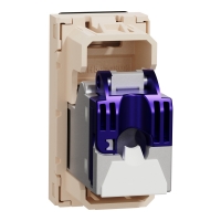 Единична розетка RJ45 Cat 6A FTP 1 модул Единична розетка RJ45 Cat 6A FTP 1 модул NEW UNICA контакти и ключове
