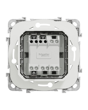Ключ IP44 двумодулен, антрацит NEW UNICA контакти и ключове