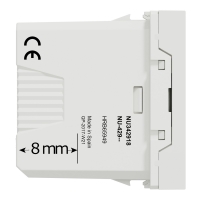 USB конектор 3.0, бял NEW UNICA контакти и ключове