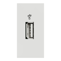 USB конектор 3.0, бял NEW UNICA контакти и ключове