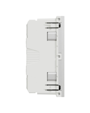 New Unica, Двоен контакт Шуко с Детска защита, 2P+E, 16A 250V, безвинтово свързване - IP21 D, алуминий NEW UNICA контакти и ключове