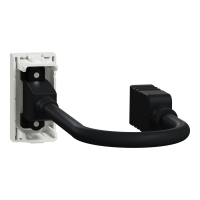 Конектор HDMI, 1 модул, бял NEW UNICA контакти и ключове