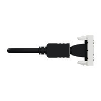 Конектор HDMI, 1 модул, бял NEW UNICA контакти и ключове