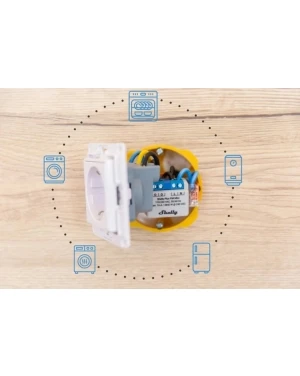 Микромодул Smart монофазен мерител 1х 16A Shelly Plus PM Mini - 265673
