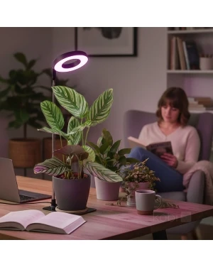 LED лампа за отглеждане на растения VERDI V2 5W 1300K черна 