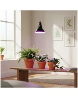 LED крушка за отглеждане на растения LED PLANTY B E27 7W E27 1200K Черна