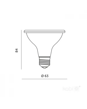 LED крушка за отглеждане на растения LED PLANTY B E27 7W E27 1200K Бяла