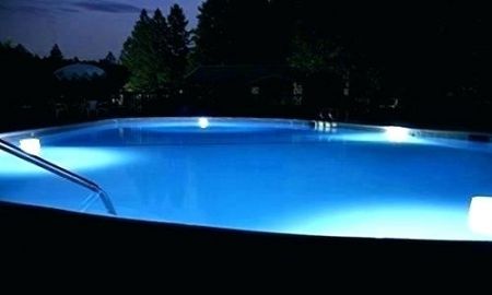 LED осветление за басейн