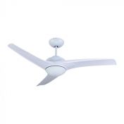 60W-LED CEILING FAN WITH RF CONTROL-3 BLADES-DC MOTOR-WHITE