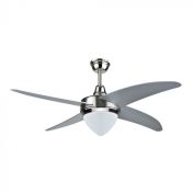 60W-LED CEILING FAN WITH LIGHT KIT-PULL CHAIN CONTROL-4 BLADES-AC MOTOR