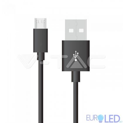 1 M Micro USB Кабел Черен - Silver Серия 