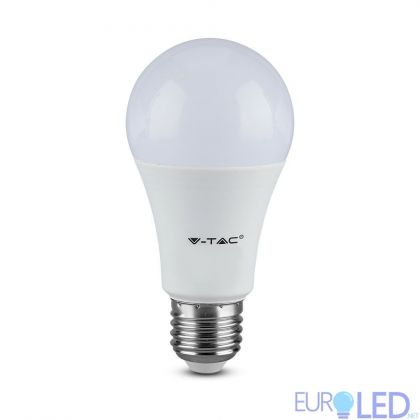 LED Крушка 9.5W E27 A60 Пластик 3000K 160 lm/W