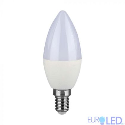 LED Крушка - 2.9W E14 Пластик Кендъл 6400K