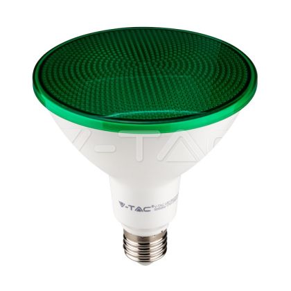 LED Крушка 17W PAR38 E27 Зелена