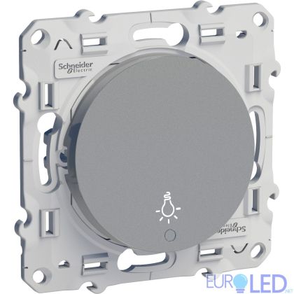 Odace - ключ с глим карта- алуминий със син LED - 10A