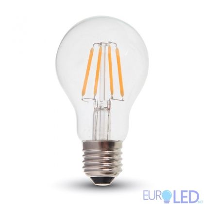 LED Крушка - SAMSUNG ЧИП Filament 6W E27 A60 2700K