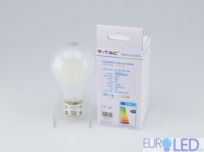 LED Крушка - 10W Filament  E27 A67 Матирано Покритие 6400K 