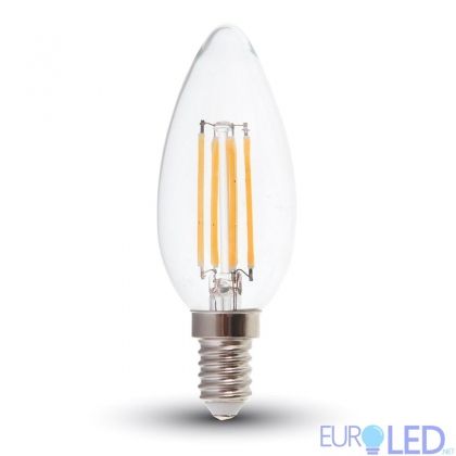 LED Крушка - 4W Filament  E14 Кендъл 2700K