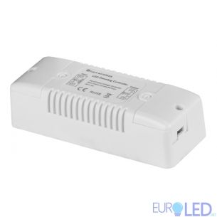 Smart 2.4G RF димер за едноцветна LED лента 2x8A, 192W (12V), 12-24V DC