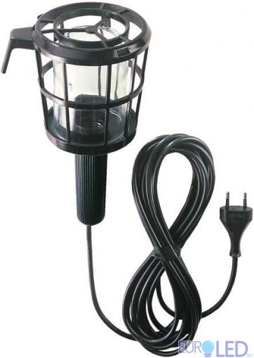 Лампа с PVC решетка Brennenstuhl Safety 60W 5m